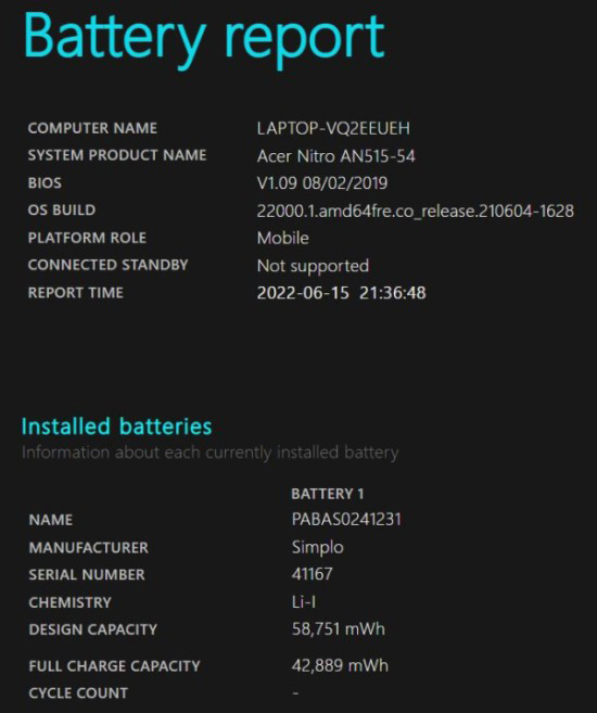 find battery part number